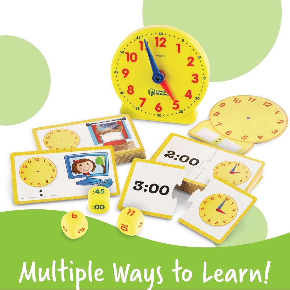 Learning Resources Time activity set - Picture 12 of 13